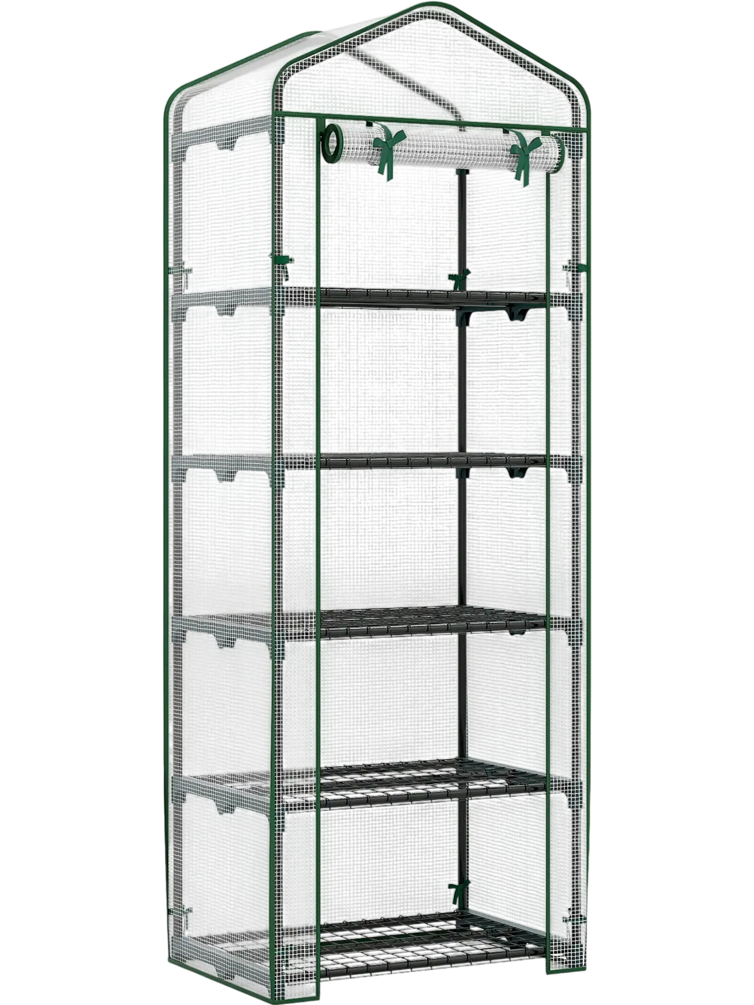 Costway 5-Tier Mini Greenhouse Portable Plant Grow House 44336130 New