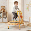 Mini Trampoline for Toddlers with Foam Padded Handle and Safety Padded Cover-Orange - Gallery View 1 of 11