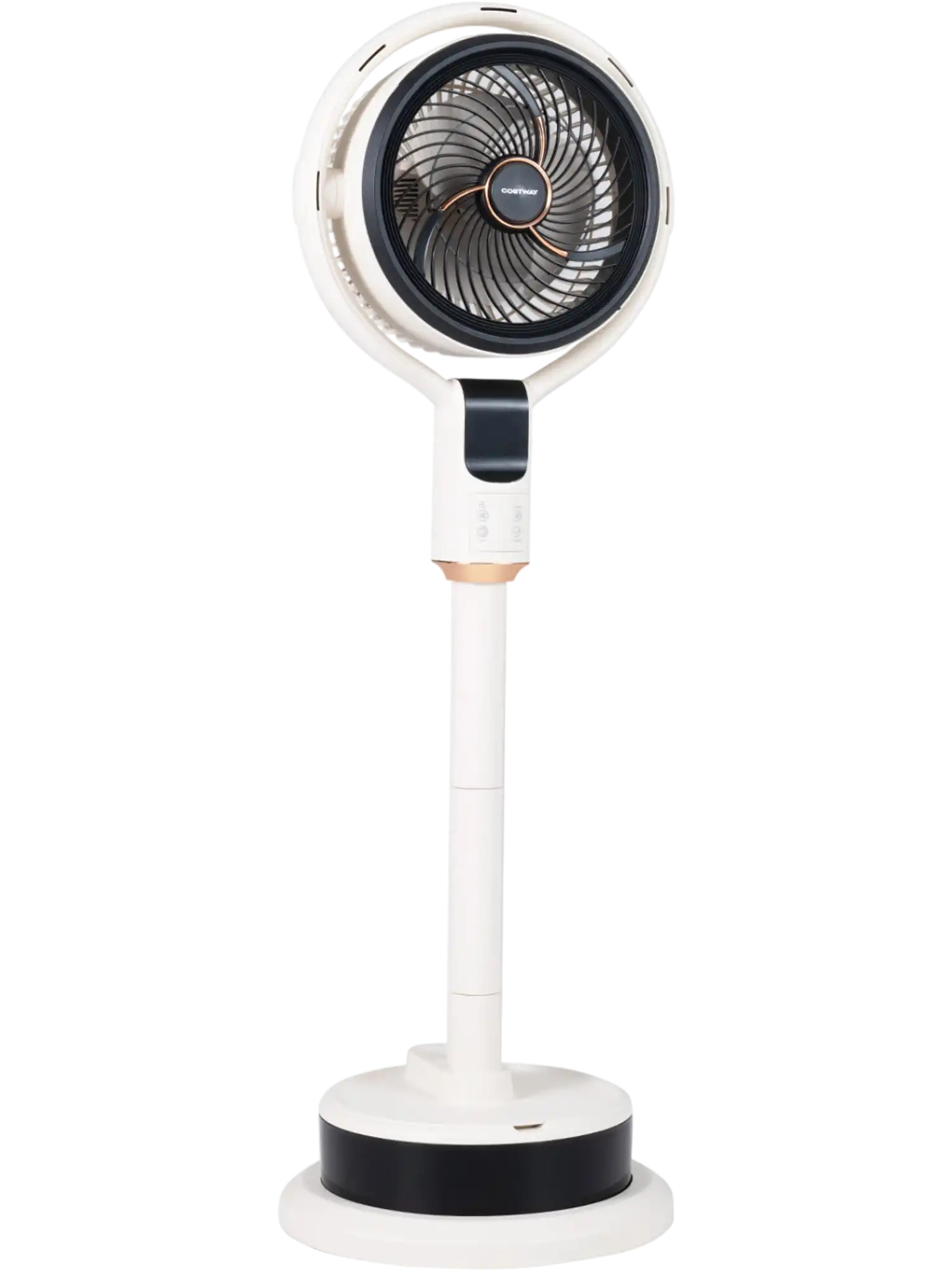 Costway Misting Pedestal Fan Air Circulator 90° Oscillation 8-Speed Floor Fan 42015862 New
