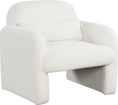 Costway Modern Accent Chair with Waist Pillow Armrests 568192734 New