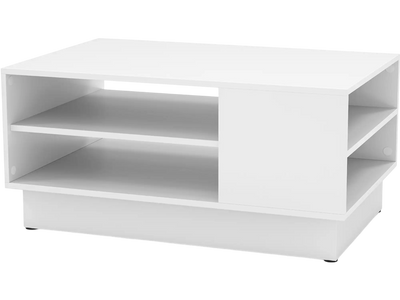 Costway Modern 2-Tier Open Storage Coffee Table 435719628 New