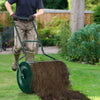 24 Inches Peat Moss Spreader with Upgrade Side Latches and U-shape Handle-Green - Gallery View 1 of 10