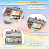 Multi-purpose Activity Kids Table and Chairs Set with Double-sided Tabletop - Gallery View 10 of 11