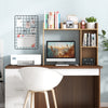 3-Tier Multipurpose Desk Bookshelf with 4 Shelves-Natural - Gallery View 1 of 10