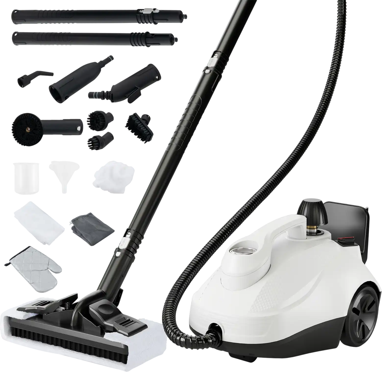 Costway Multipurpose Portable Steam Cleaner 1800W 61 oz Tank 96248517 New