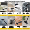 Rotating brush and window squeegee accessories for the Multipurpose Steam Cleaner, ideal for versatile household.