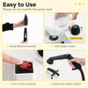 Multipurpose steam cleaner with 61 oz tank, featuring safety lock, pressure gauge, and various nozzles for efficient.