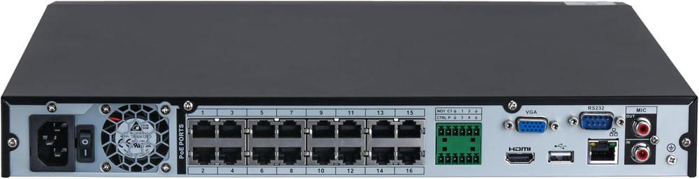 Lorex N4K3-1616WB-1 Fusion Series 4K 8MP 16-Channel Wired or Wi-Fi Devices with Wired NVR System A14 IP Bullet Cameras Security Surveillance System New