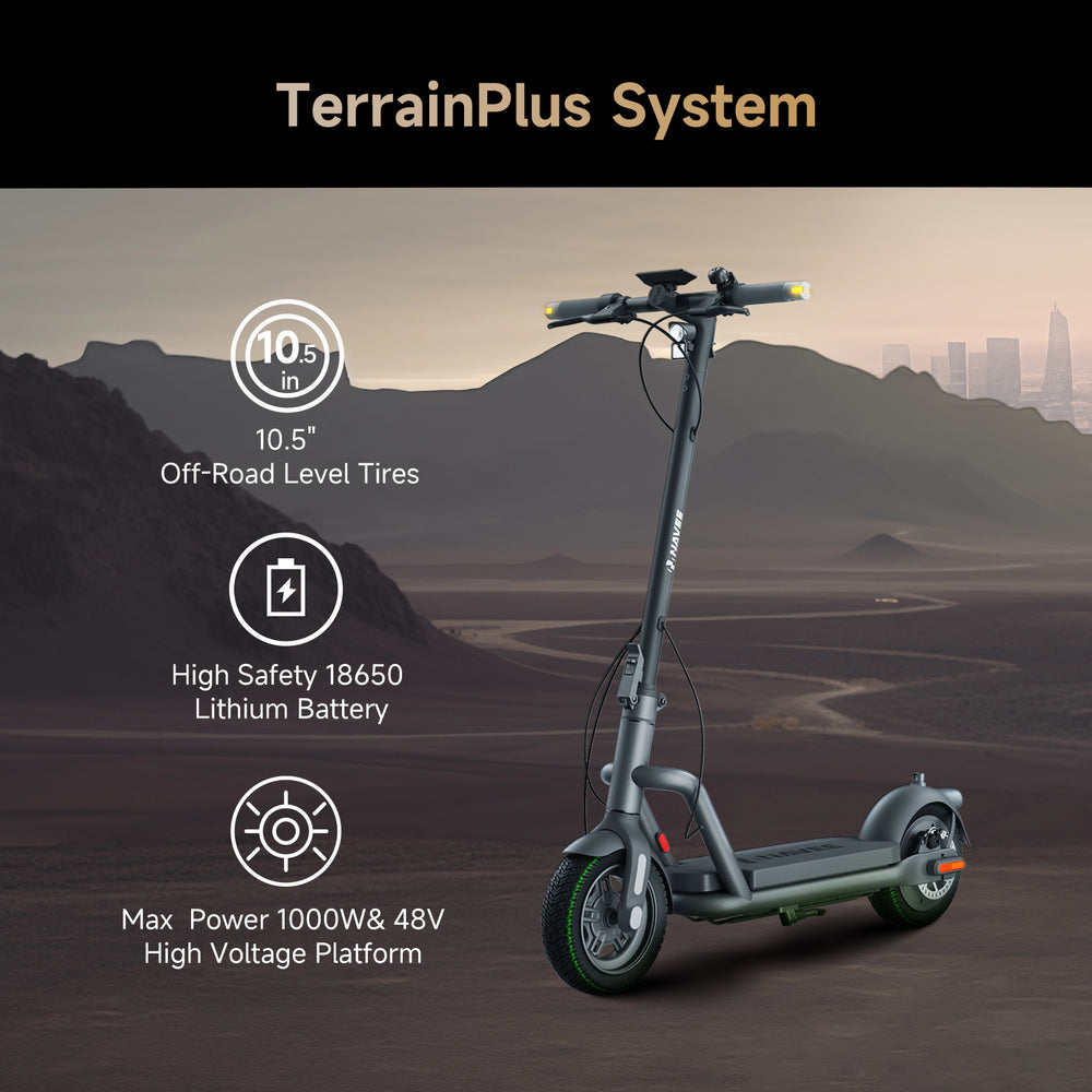 Navee N65i Electric Scooter Offroad 25 MPH 40 Mile Max Range 1000W New