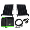 Nature's Generator NGGNELPB 1200Wh/300W Power Pod With Two 100W Solar Panel Bundle Add On For HKNGGNEL New