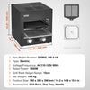 Vevor Infrared Electric Steak Grill 1800W with 6-Tier Rack and Timer Control New