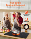 Vevor Built-In Electric Induction Cooktop 5-Burner 9200W Multi-Zone with Safety Features New