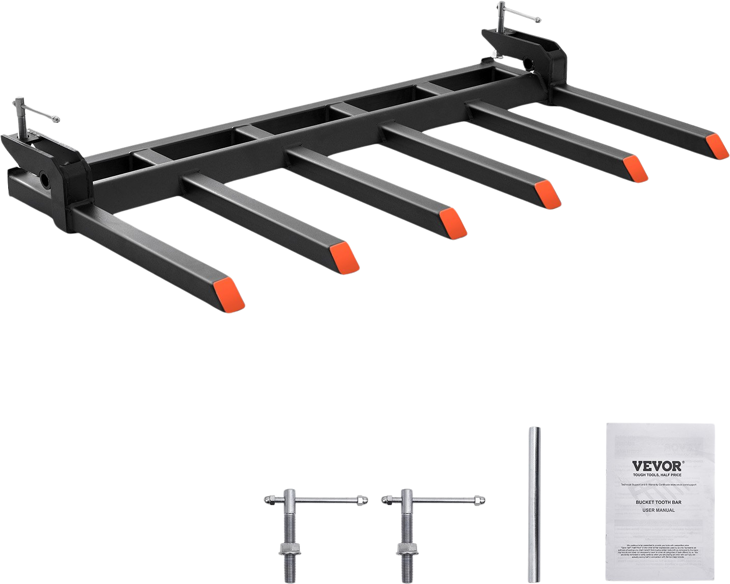 Vevor Clamp-On Debris Forks Attachment for 60