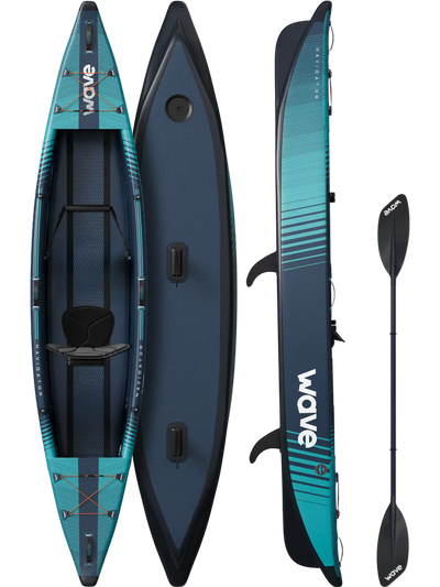 Wave Navigator 3.0 Inflatable Kayak 1-3 Seater Drop-Stitch New