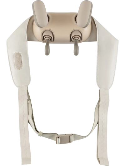 Costway Neck Shoulder Massager Pain Relief Beige 165784239 New
