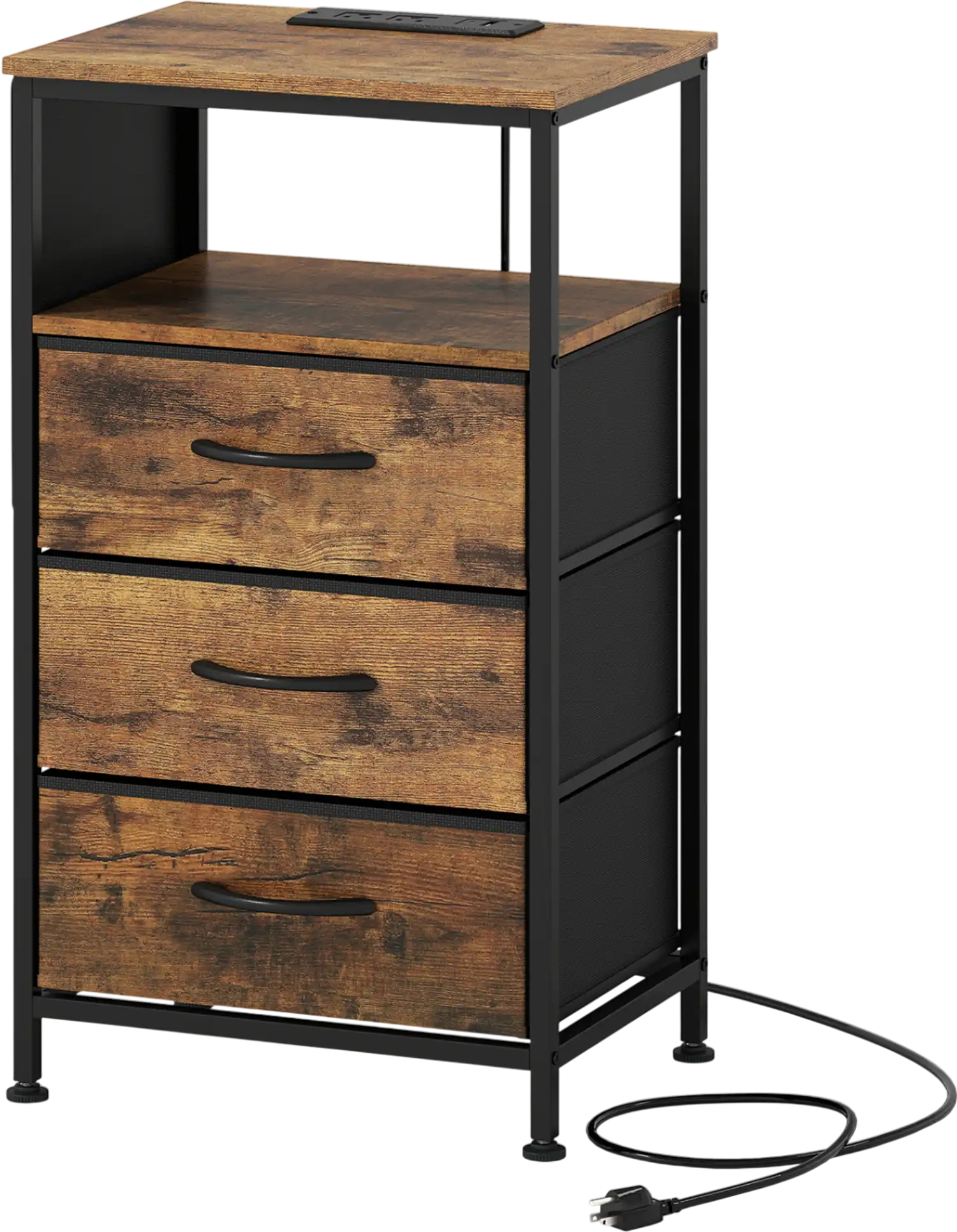 Costway Nightstand Charging Station 27.5