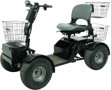 Green Transporter Cheeta Ninja Mobility Golf Cart All Terrain 4-Wheel 48V 1000W New