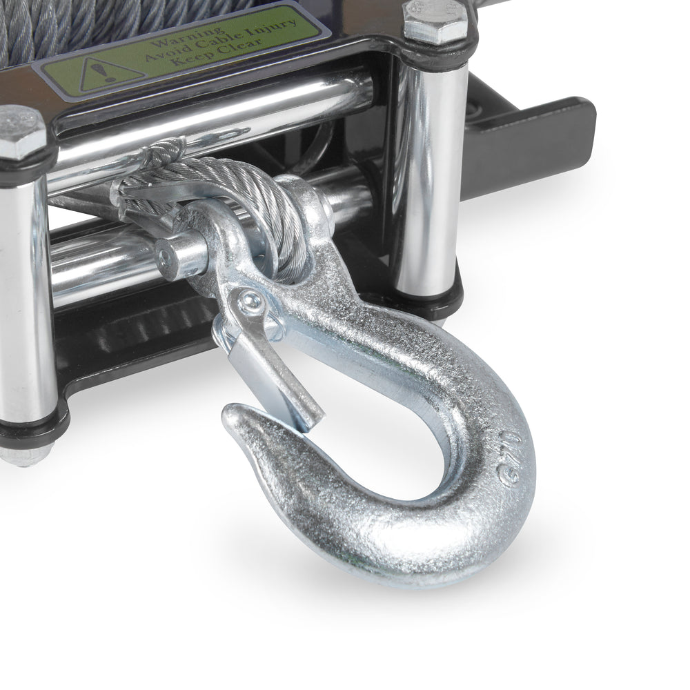 Warrior Winches Ninja Electric Winch 4500 Lbs 12-Volt Steel Rope New