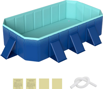 Costway Portable Above Ground Non-Inflatable Swimming Pool 34549242 New