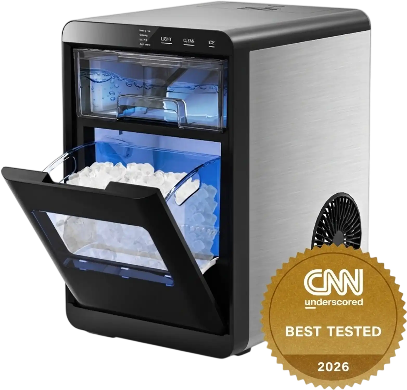Costway Countertop Nugget Ice Maker Soft Chewable Pellet 518964732 New