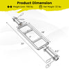 Olympic triceps bar dimensions showing 700 lbs capacity, knurled handles, and 2-inch weight plate compatibility.