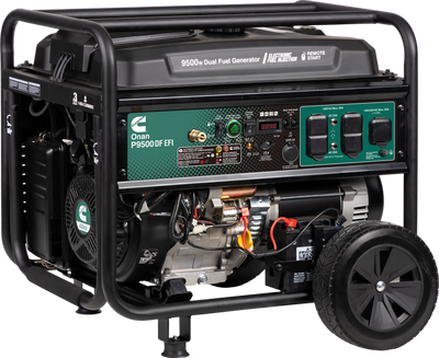 Cummins Onan P9500DF EFI 7500W/9500W Generator Dual Fuel Gas Liquid Propane CO Alert Remote Start New