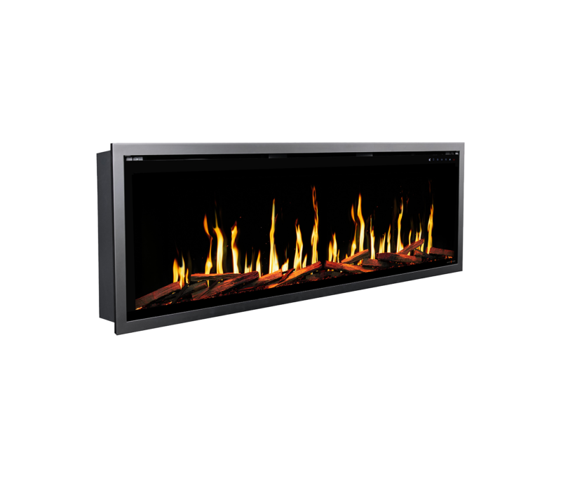 Modern Flames Orion V2 Slim Electric Fireplace 52" Linear LCD Remote App Control New