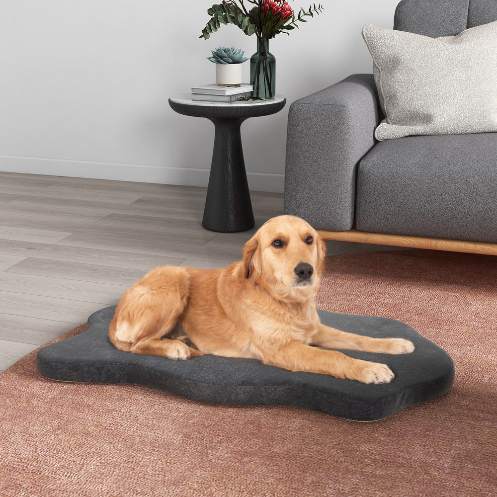 Orthopedic Dog Bed with Memory Foam Support for Large Dogs-Gray - Gallery View 1 of 10