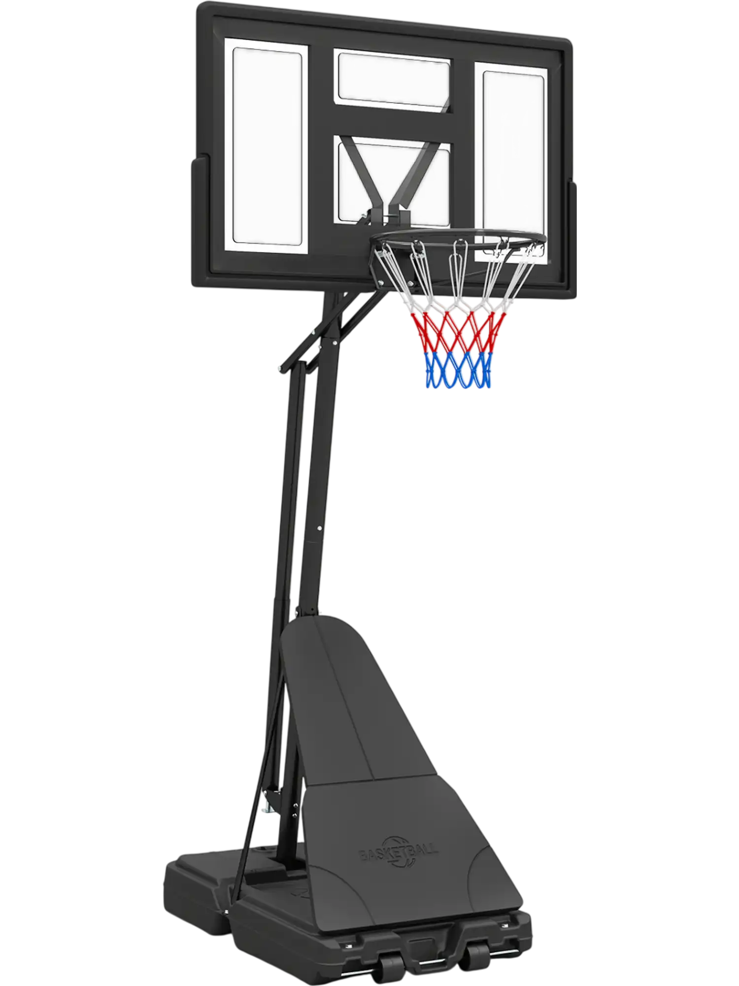 Costway Height Adjustable Basketball Goal System 7.7-10' Tool-Free 17615382 New