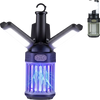 Outdoor Bug Zapper with Foldable Camping Lantern USB-C Rechargeable Electric Mosquito Killer