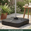 Outdoor Cantilever Umbrella Base Square Water and Sand Fillable Base - Gallery View 2 of 10