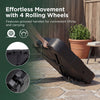Outdoor Cantilever Umbrella Base Square Water and Sand Fillable Base - Gallery View 8 of 10