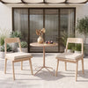 Outdoor Chair Cushion Set of 2 Waterproof Fade-Resistant Olefin Seat Cushions-Beige - Gallery View 1 of 9