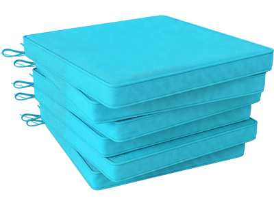 Costway Outdoor Chair Cushion Set of 6 Waterproof Olefin Seat Cushions 36819990 New