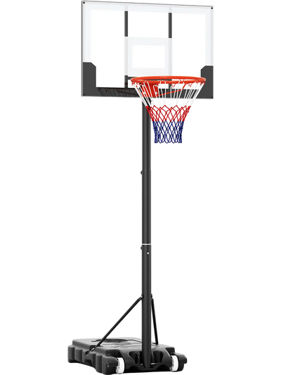Costway Portable Adjustable Kids Basketball Hoop Goal System 3.3-7' 468951723 New