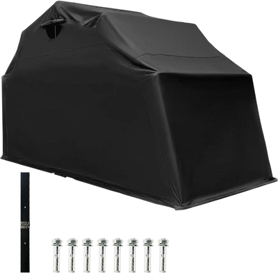 Costway Outdoor Waterproof Motorcycle Shelter Storage Tent Cover 49571362 New
