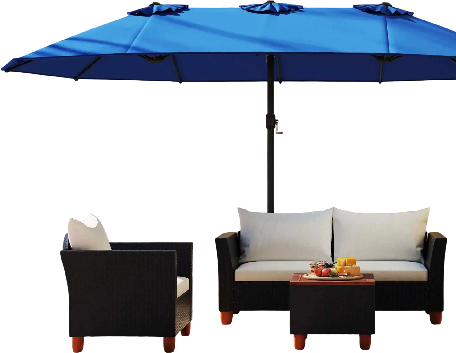 Costway 7-Piece Outdoor Patio Furniture Set 24204356 New