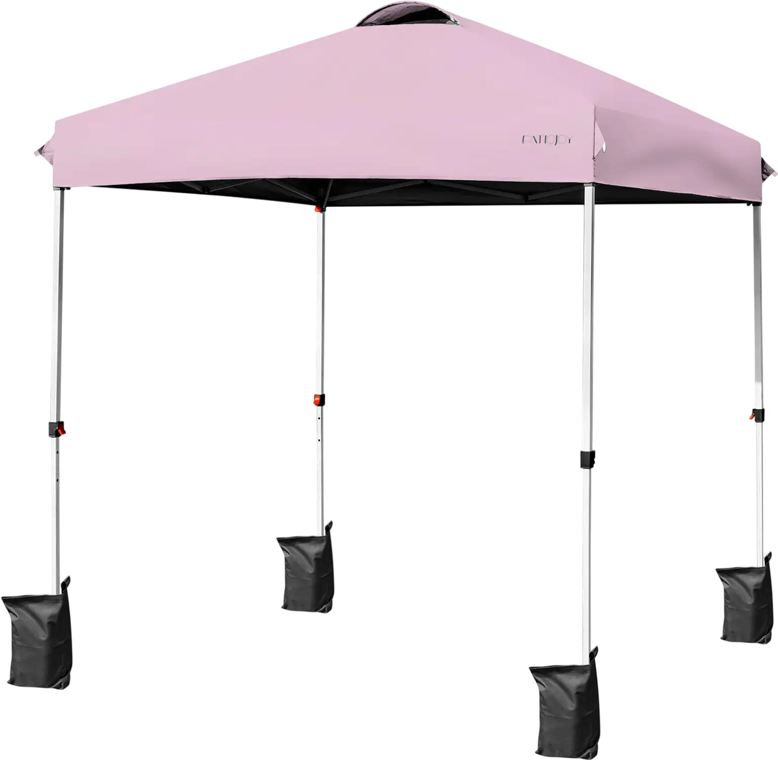 Costway 6.6' x 6.6' Outdoor Pop-Up Canopy Tent w/ Roller Bag 82096137 New