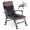 Oversized Foldable Fishing Chair for Adults with Armrest-Multicolor - Gallery View 1 of 1