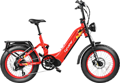 Cyrusher Ovia Electric Bike Step-Through Frame 28 MPH 52 Mile Range 750W New