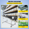 Vevor Motorized Conveyor With PVC Belt 59" x 19.7" Anti-Static With Adjustable Double Guardrails Stainless Steel New