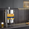 Vevor Brewing System Stainless Steel 16 Gal Beer Fermenter Kettle with Supplies and Thermometer New
