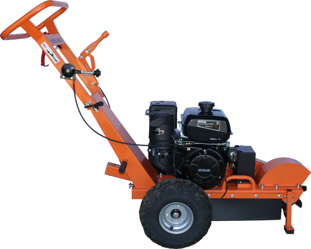 Power King Stump Grinder 14 HP Kohler Command Pro Electric Start GreenTeeth Compatible PK0803-EH New