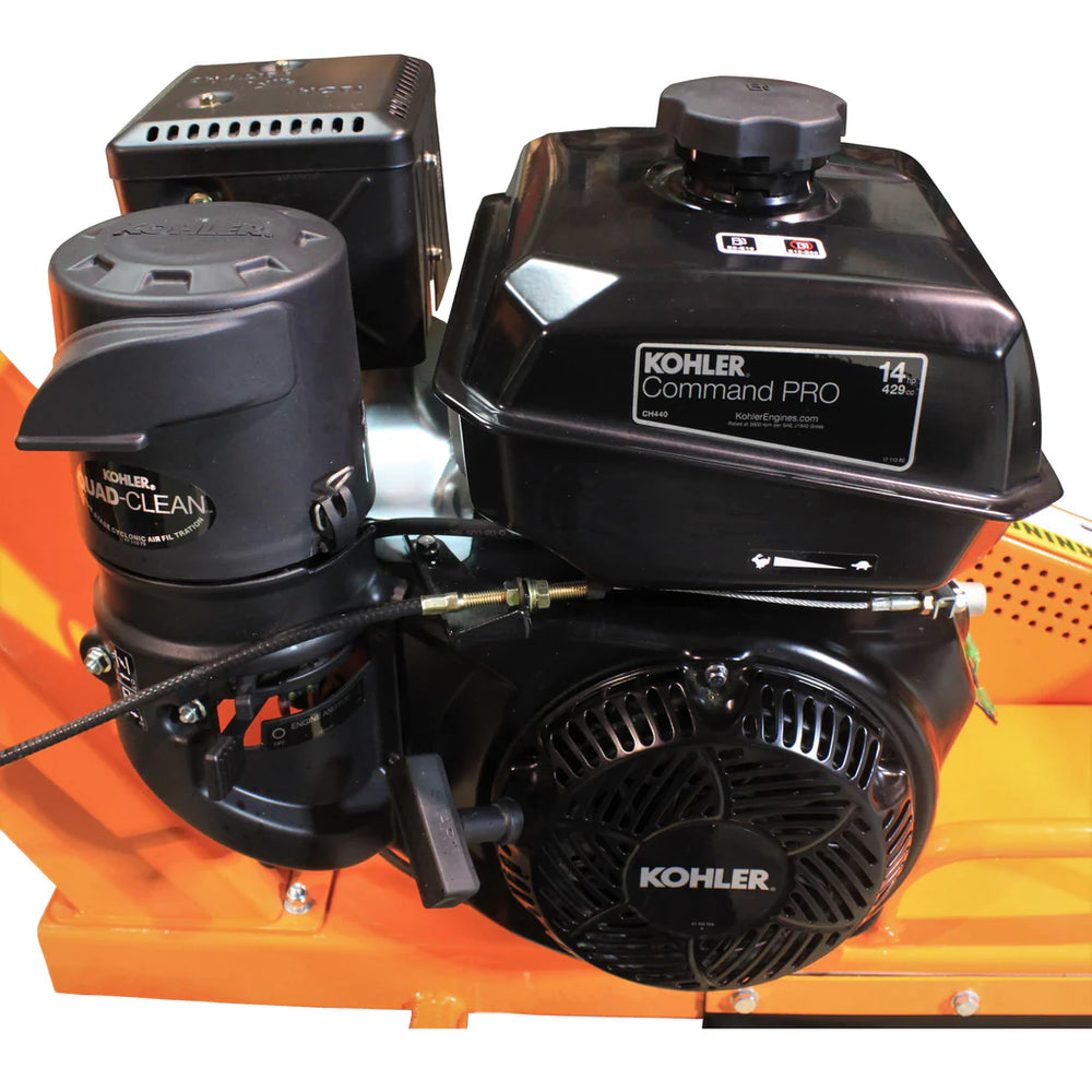 Power King Stump Grinder 14 HP Kohler Command Pro Engine with Value Kit GreenTeeth Compatible PK0803V New