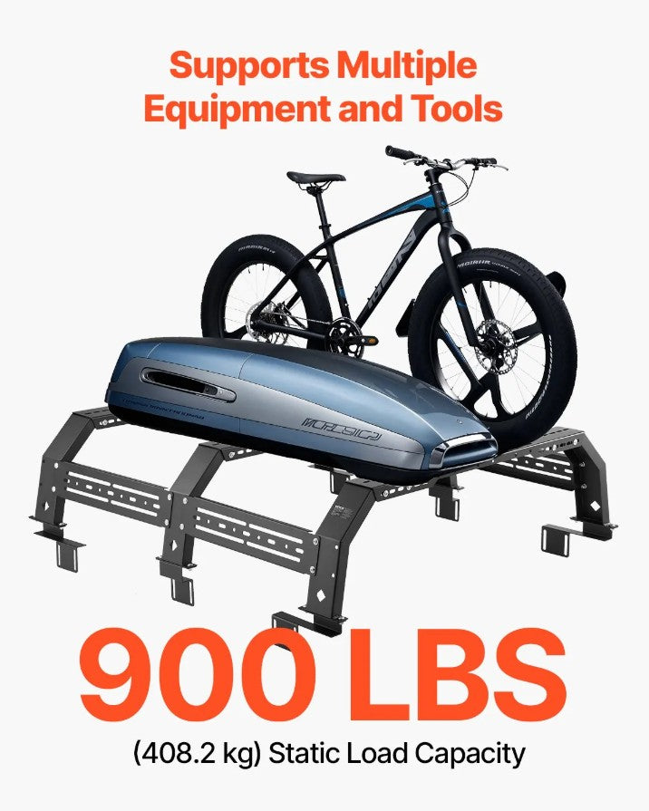 Vevor Overland Truck Bed Rack Fits Tacoma Ranger Gladiator JT Colorado Canyon New