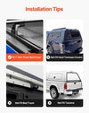 Vevor Adjustable Truck Ladder Rack 800 Lbs Capacity No-Drill Bed Rack New