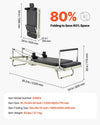 Vevor Foldable Pilates Reformer with Adjustable Resistance 400 Lbs Capacity New
