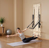 Vevor Wall-Mounted Pilates Reformer Maple Wood Springboard with Adjustable Resistance New