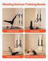 Vevor Wall-Mounted Pilates Reformer Maple Wood Springboard with Adjustable Resistance New
