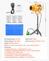 Vevor Foam Party Machine 1200W with 20 Gal Tank and Foam Powder Packs New